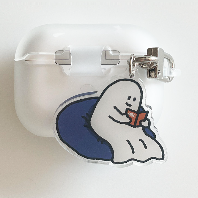 |PERCENTAGE| Ghost Book Club Keyring