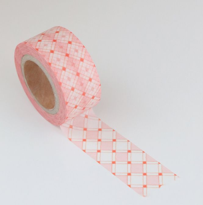 |Malgrecela| Masking tape - Red Square