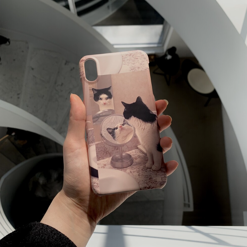 |KiCK| Kitty Cotton Hard Case