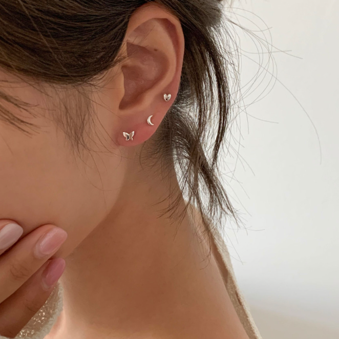 |DUNGEUREON| Silver Piercing (3 types)