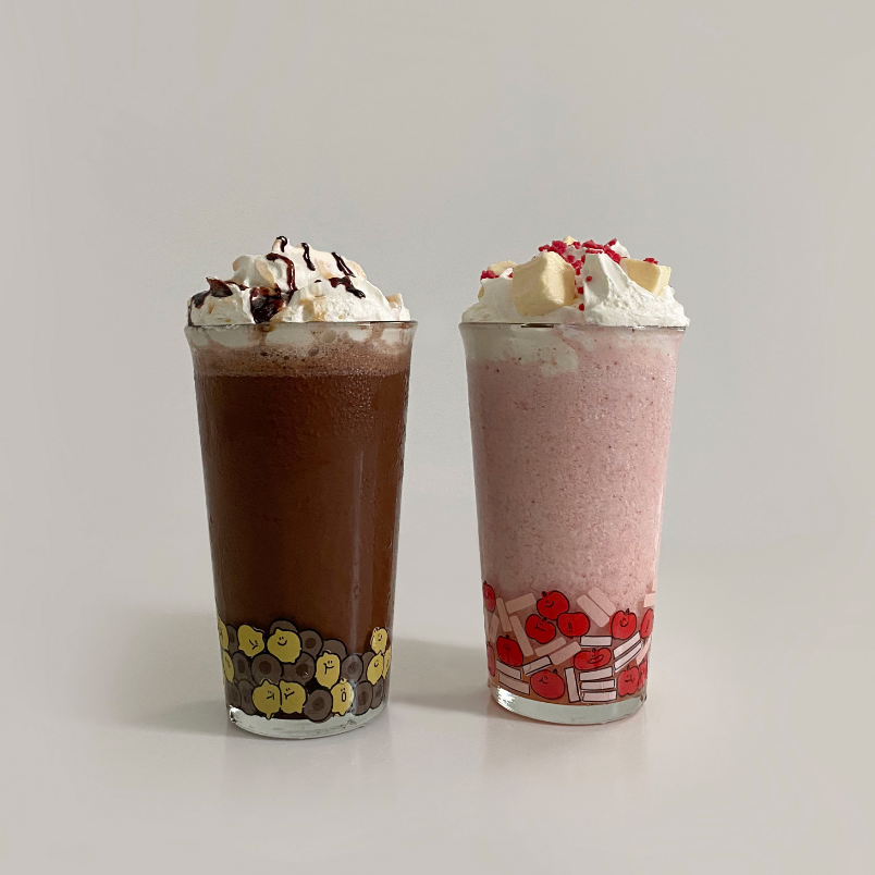 |second morning| Bubble Tea Glass 500ml