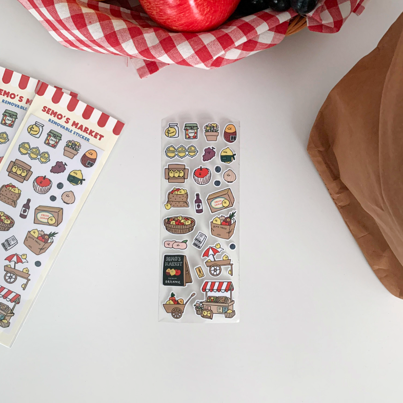 |second morning| SEMO Market Removable Sticker