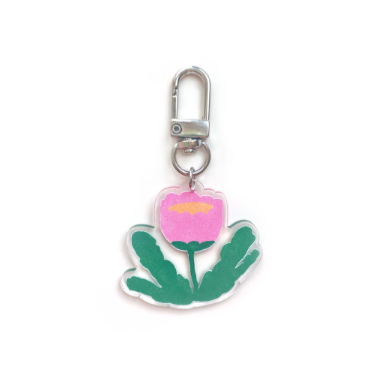 |greenyeveryday| Jolly Flower Keyring