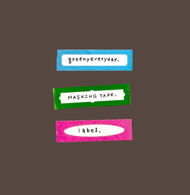 |greenyeveryday| Autumn Masking Tape