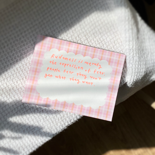 |greenyeveryday| Peach Memopad