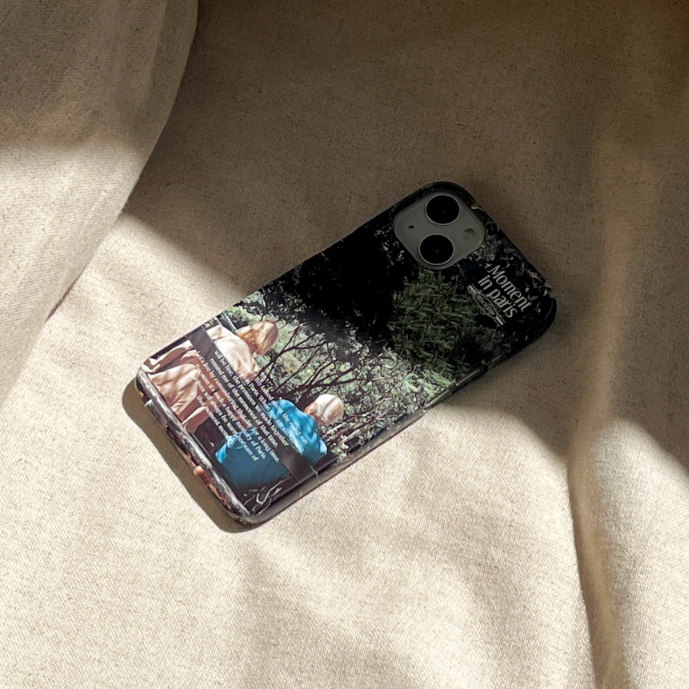 |Mademoment| 파리 인 모먼트 벤치 디자인 Phone Case