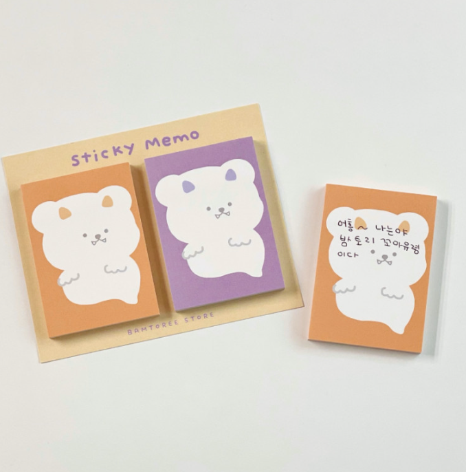 |BAMTOREE| Halloween Little Ghost Sticky Memo
