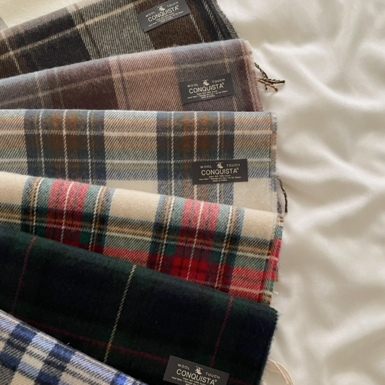 |SOYE PI-NE| Sweet Mini Check Muffler