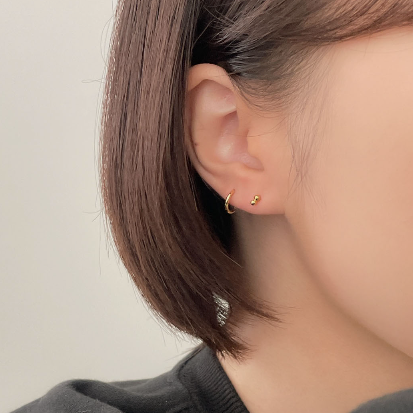 |SOYE PI-NE| Modern Ball Piercing Set