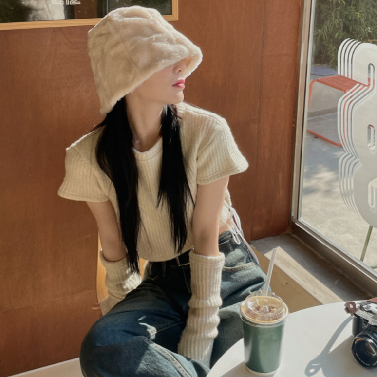 |VINVLE| Nino Short-Sleeved Knitwear SET