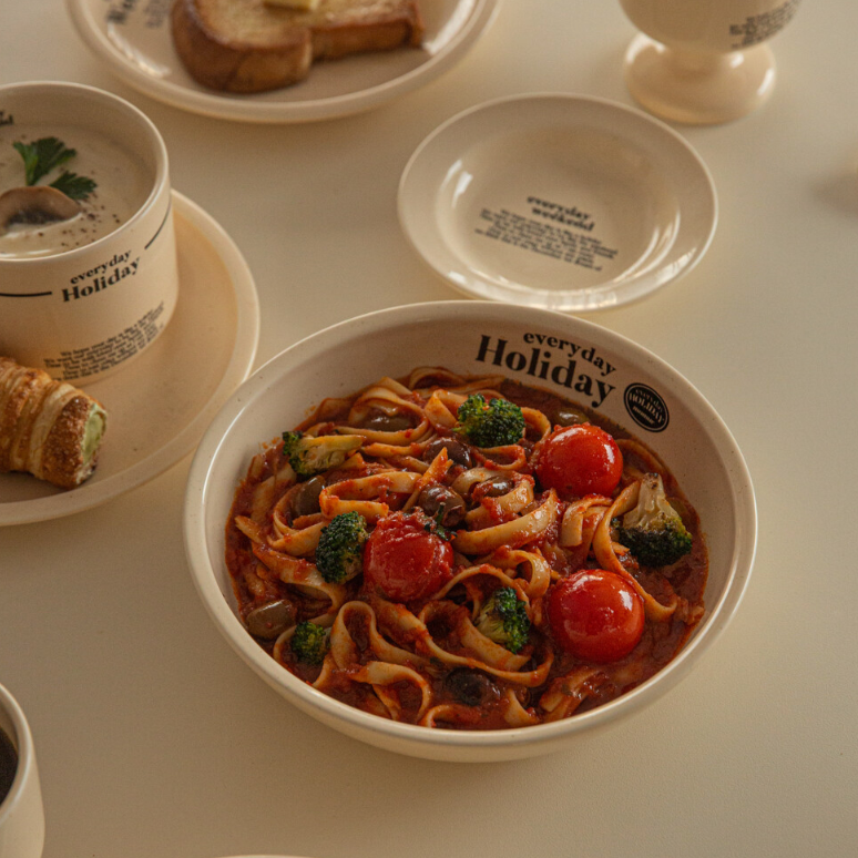 |momur| |weekend 4| Holiday Bowl (Butter Black)