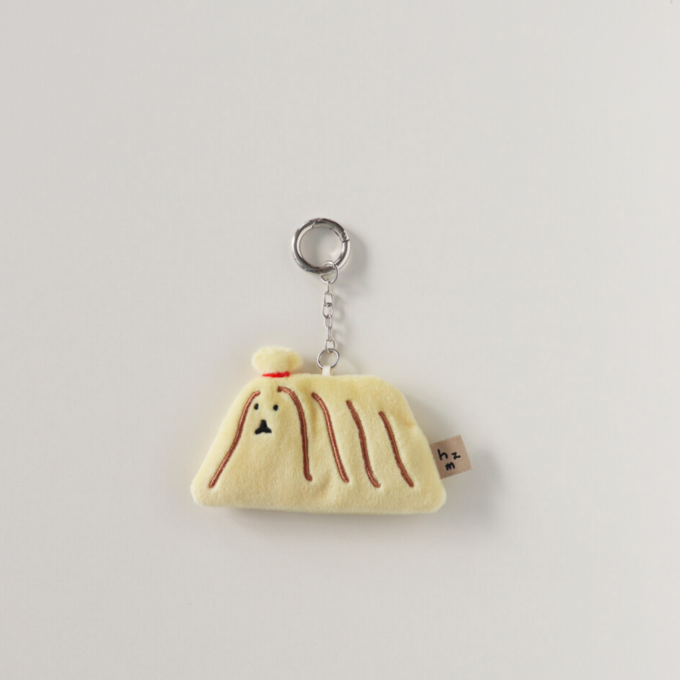 |hozumi| Pudding Dog Keyring