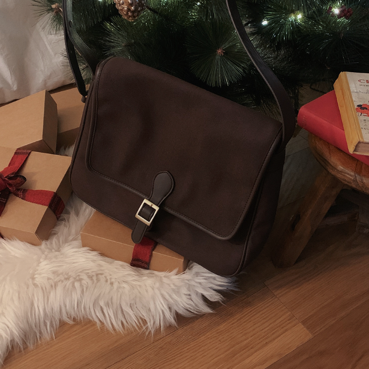 |SLOWAND| # LENTO Tito Vintage Suede Bag (PRE-ORDER)