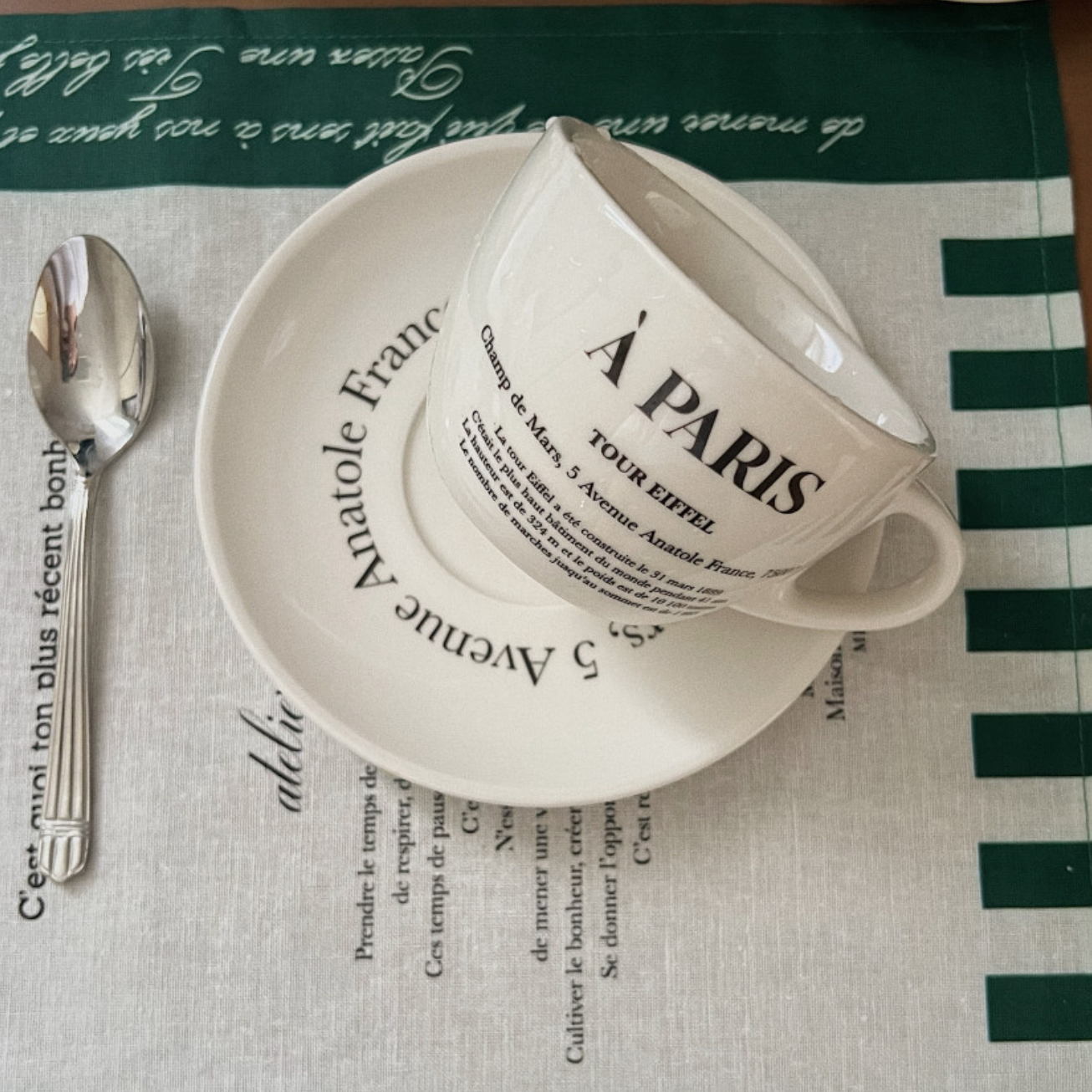 |MAMANAUBE| à Paris, Tour Eiffel Mug Cup Set 250ml