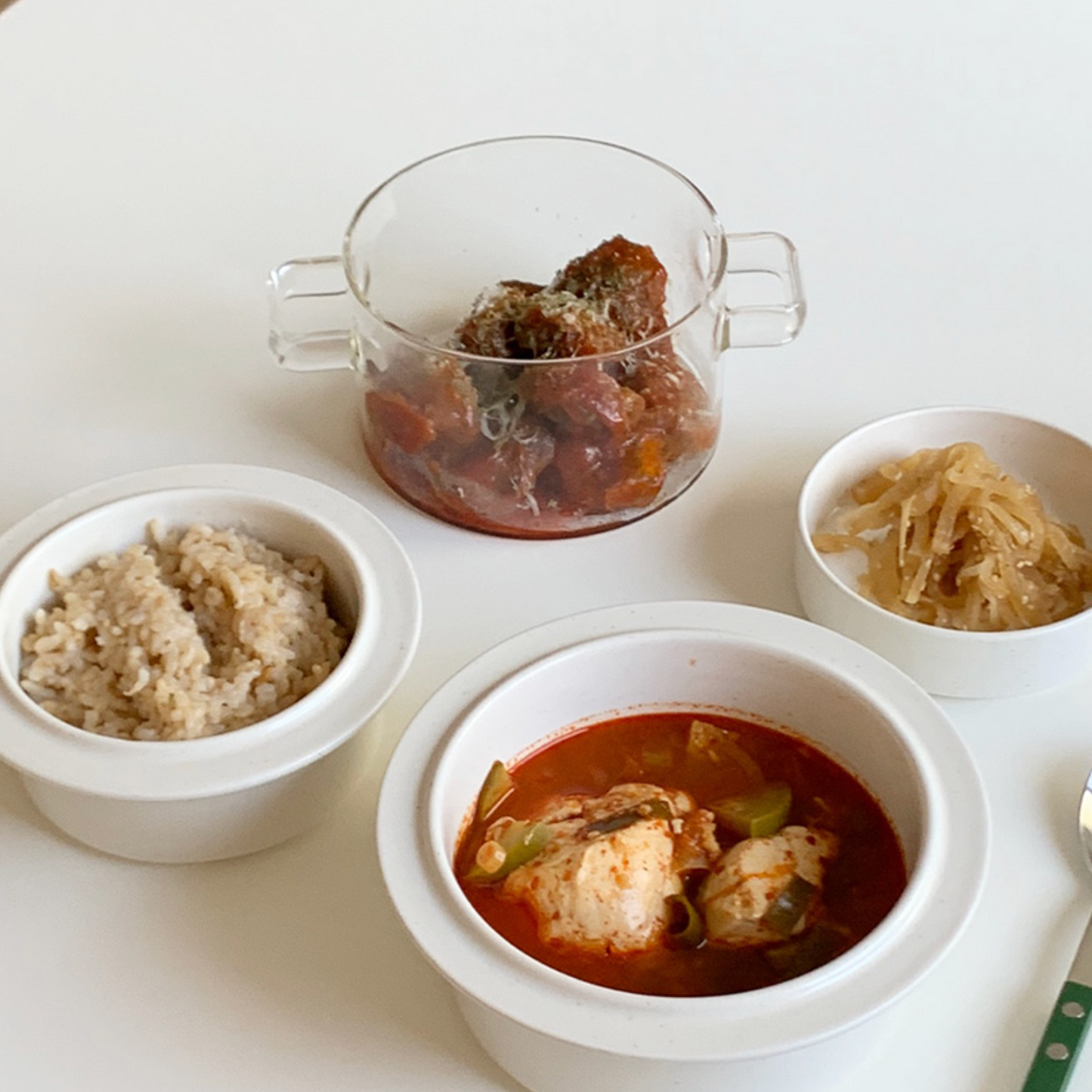 |SINON SHOP| Heat-resistant Glass Soup Dessert Bowl