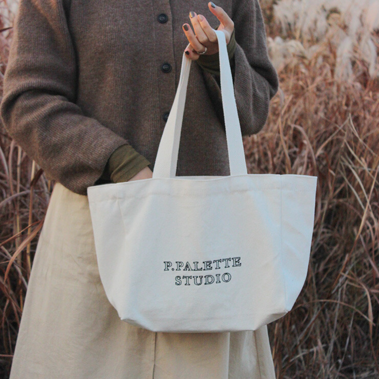 |p.palette| P.palette Logo Bag
