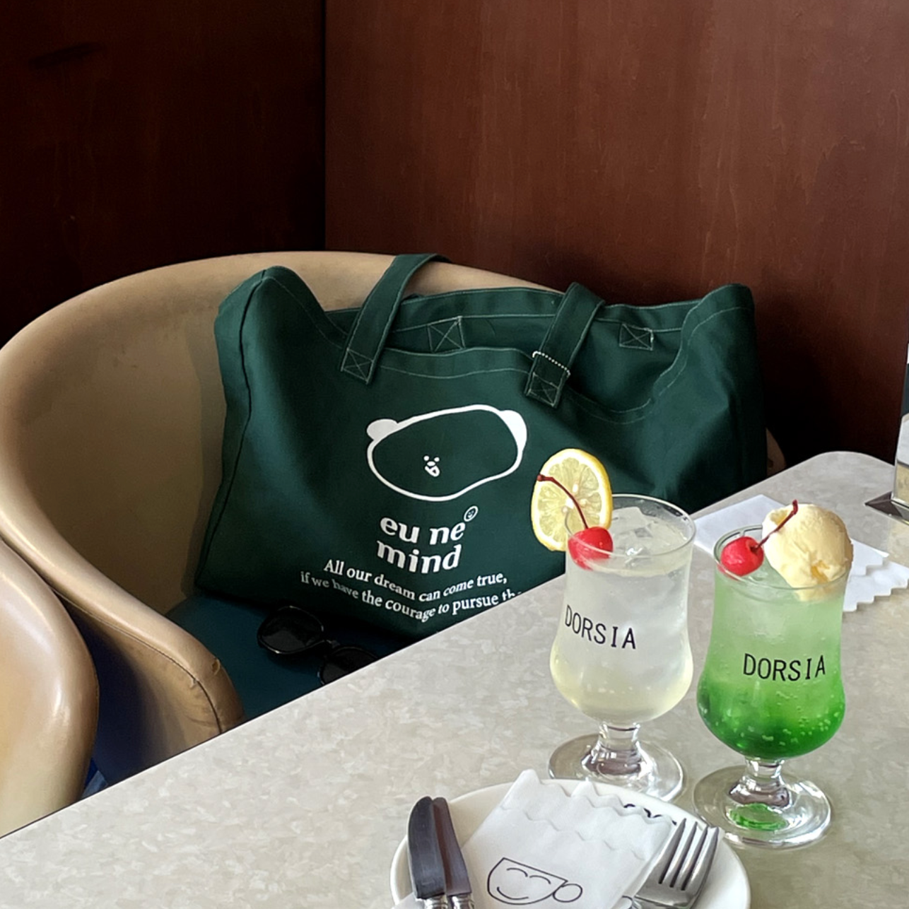 |eune mind| Big Travel Bag