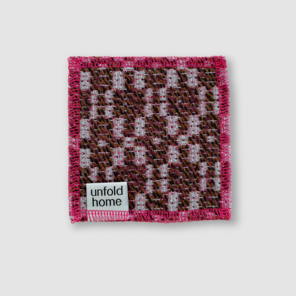 |unfold| Coaster (pink)