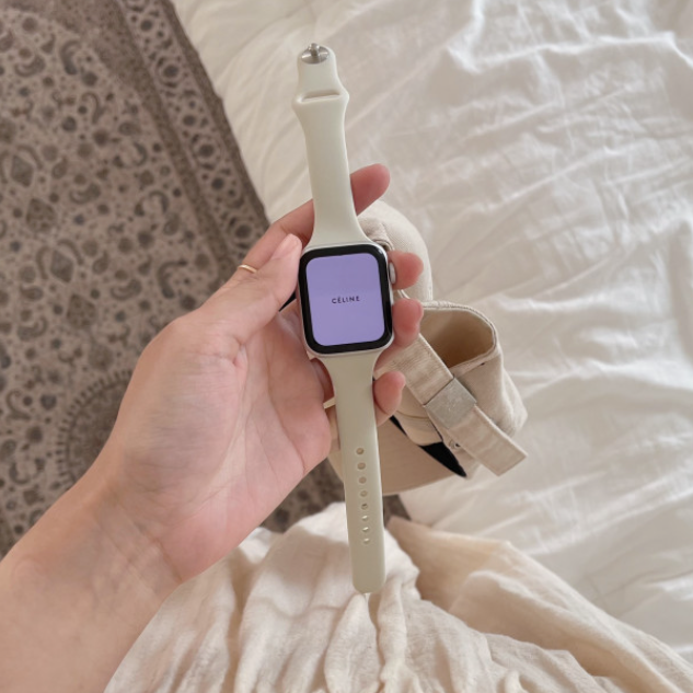 |LE SANS| Soft Silicon Apple Watch Strap (Slim Ver.)