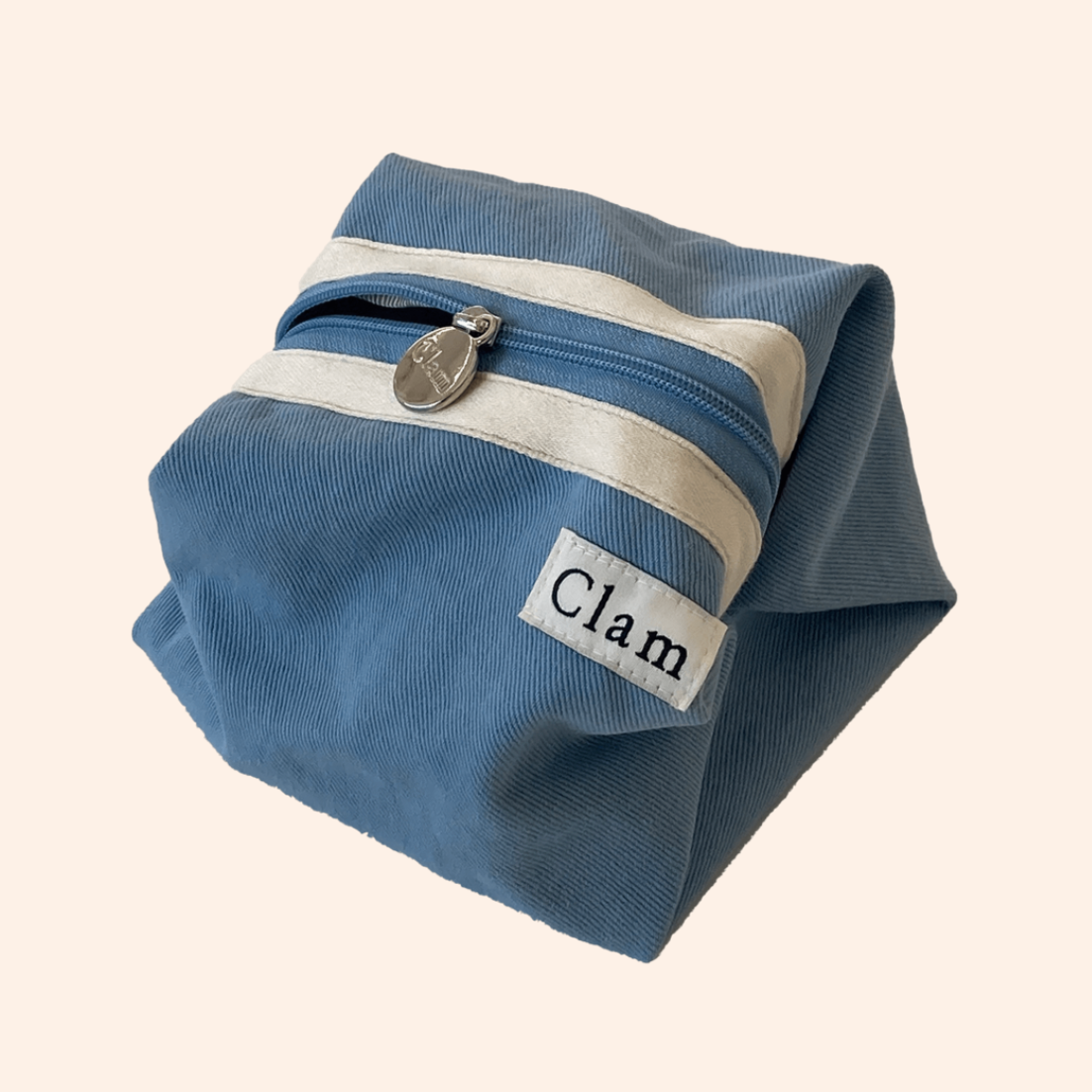 |Clam| Clam Round Pouch (Lagy Blue)