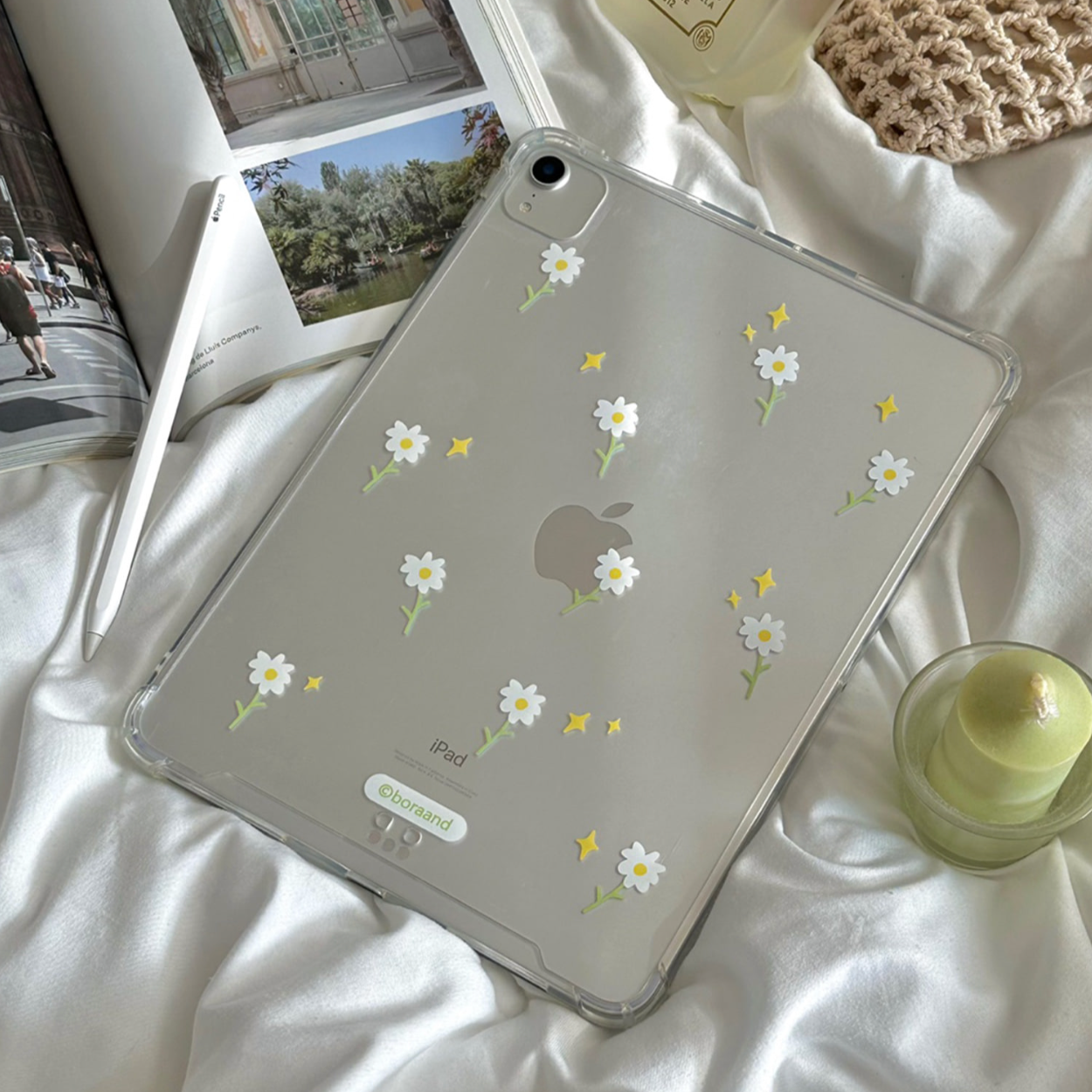 |bora and| Daisy Ipad Case (Jelly Hard)