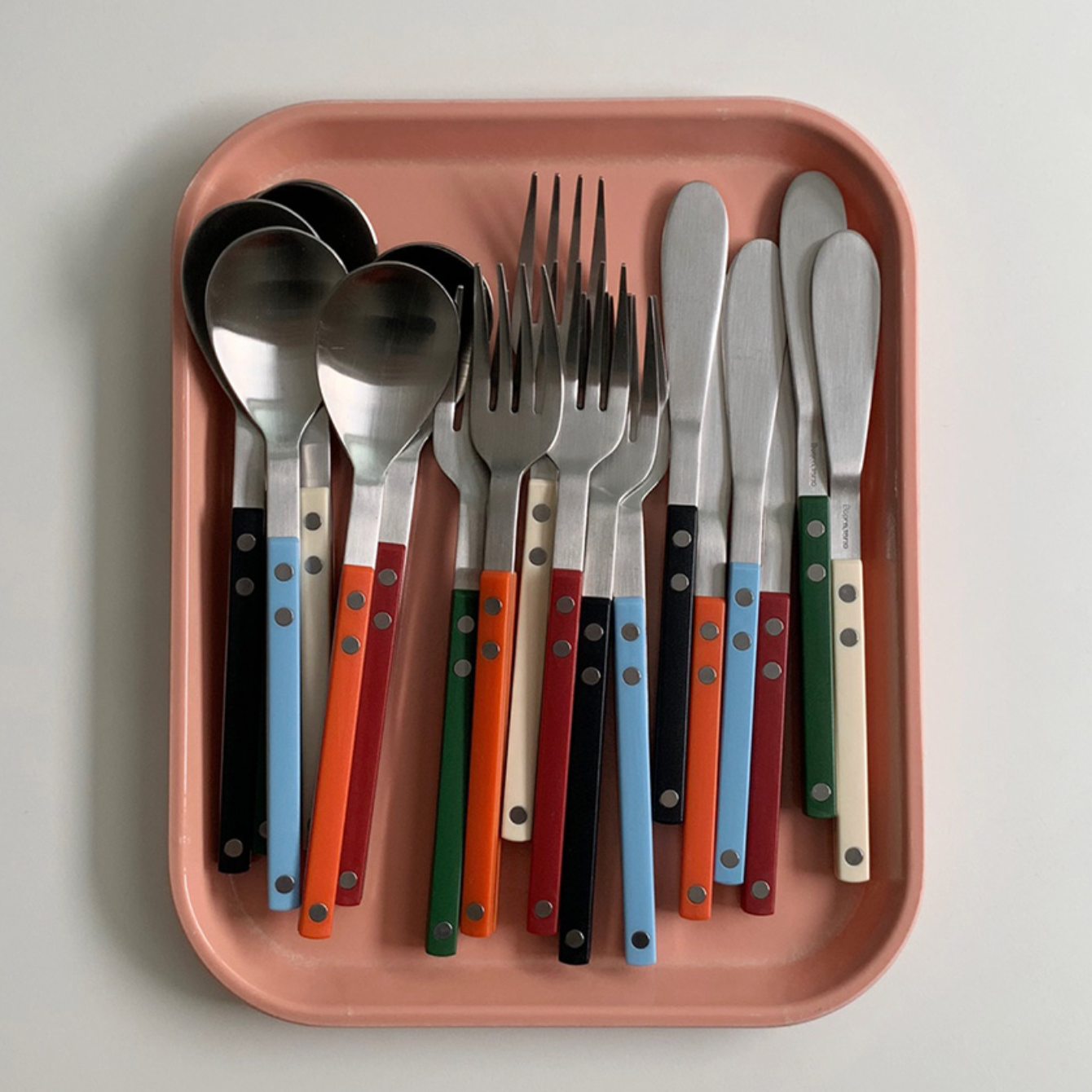 |SINON SHOP| Satin Brunch Cutlery (6colours)