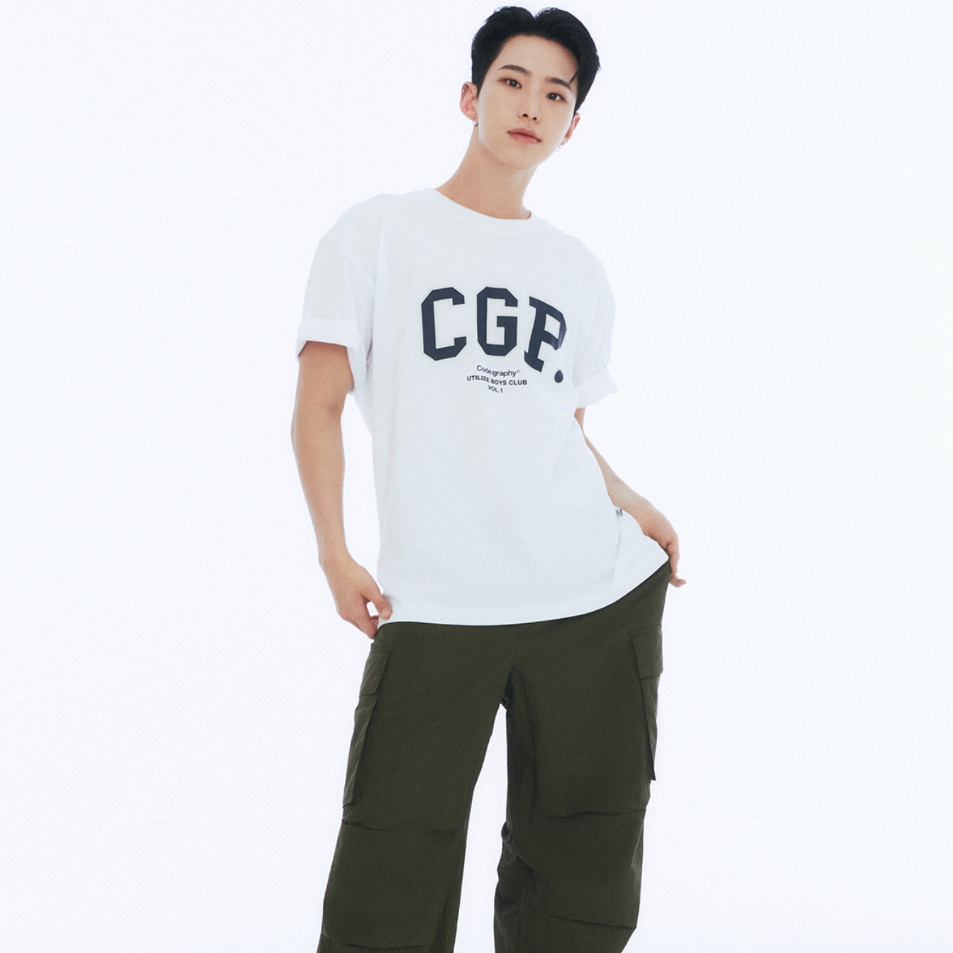|Code:graphy| |Cool cotton| CGP ARCH LOGO T-shirt (7Colours)