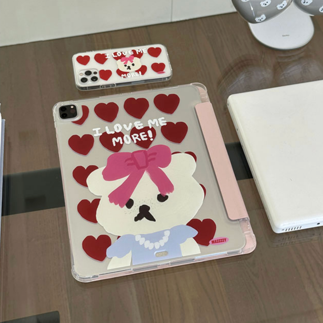 |MAZZZZY| Muffin ♥ Love Me More Ipad Case