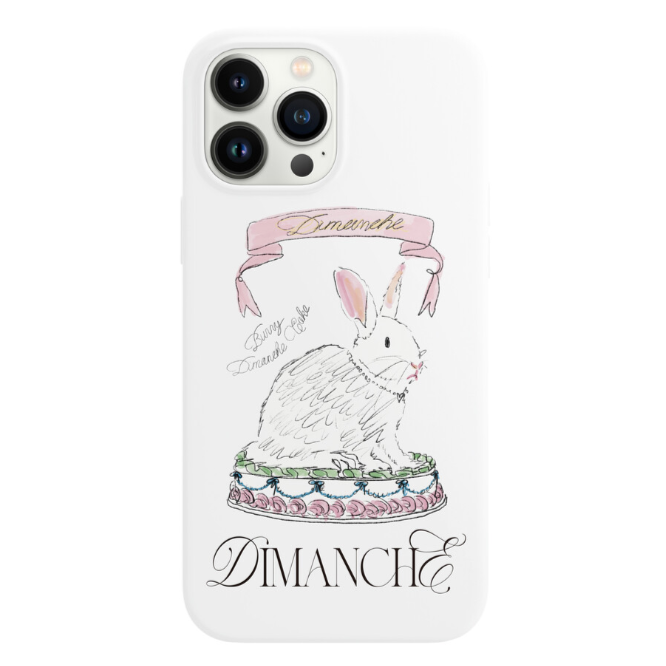 |Dimanche| BUNNY LOGO Phone Case (3Types)