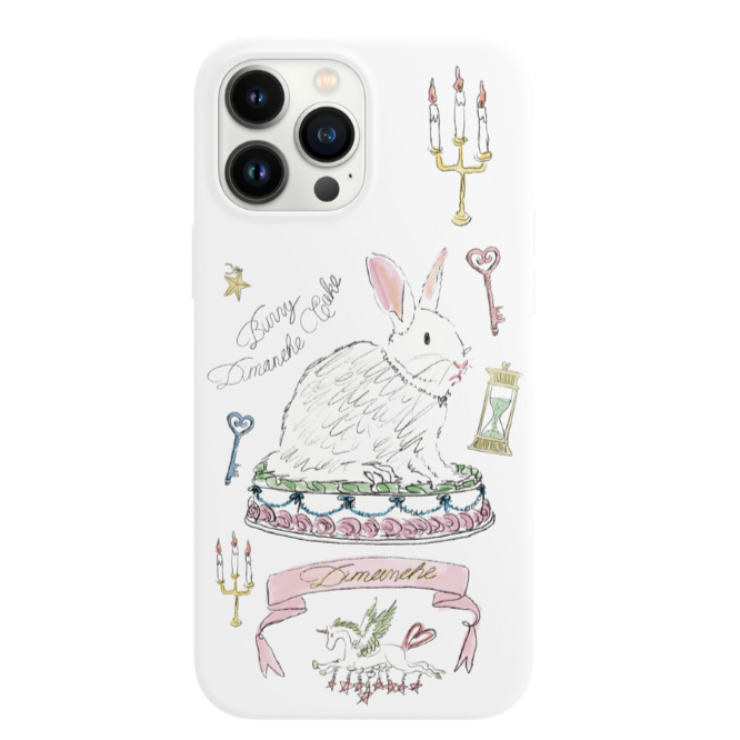|Dimanche| BUNNY CAKE Phone Case (3Types)