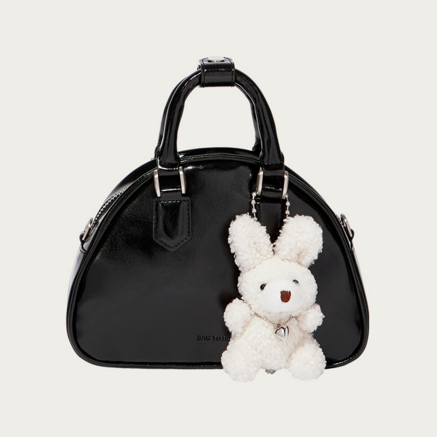 |BAG TO BASICS| HEART RABBIT KEYRING (PRE-ORDER)