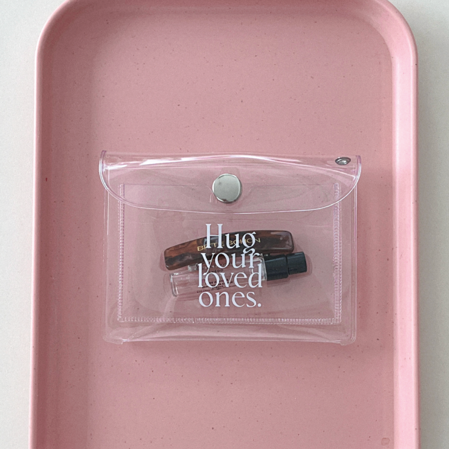 |Mademoment| Hug Love PVC Pouch