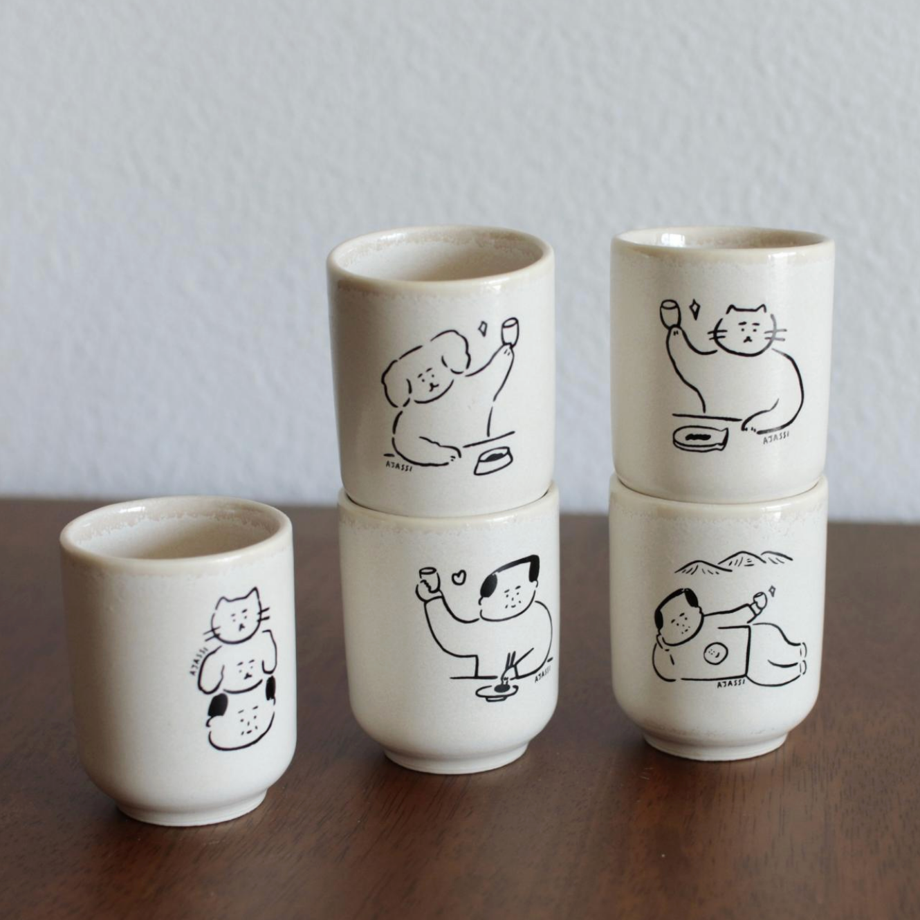 |LITTLE TEMPO| AJASSI Soju Cup 50ml