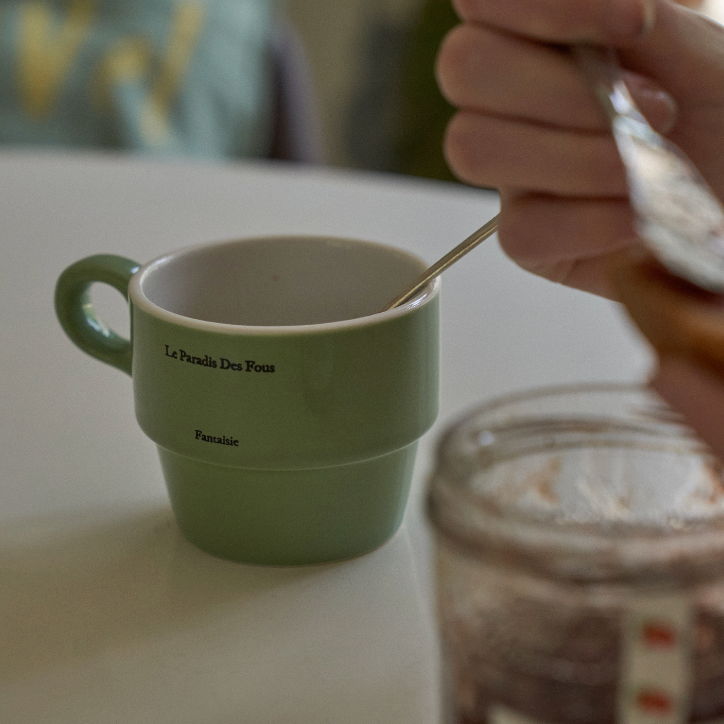 |HOTEL PARIS CHILL| Le Paradis Mug (Olive)