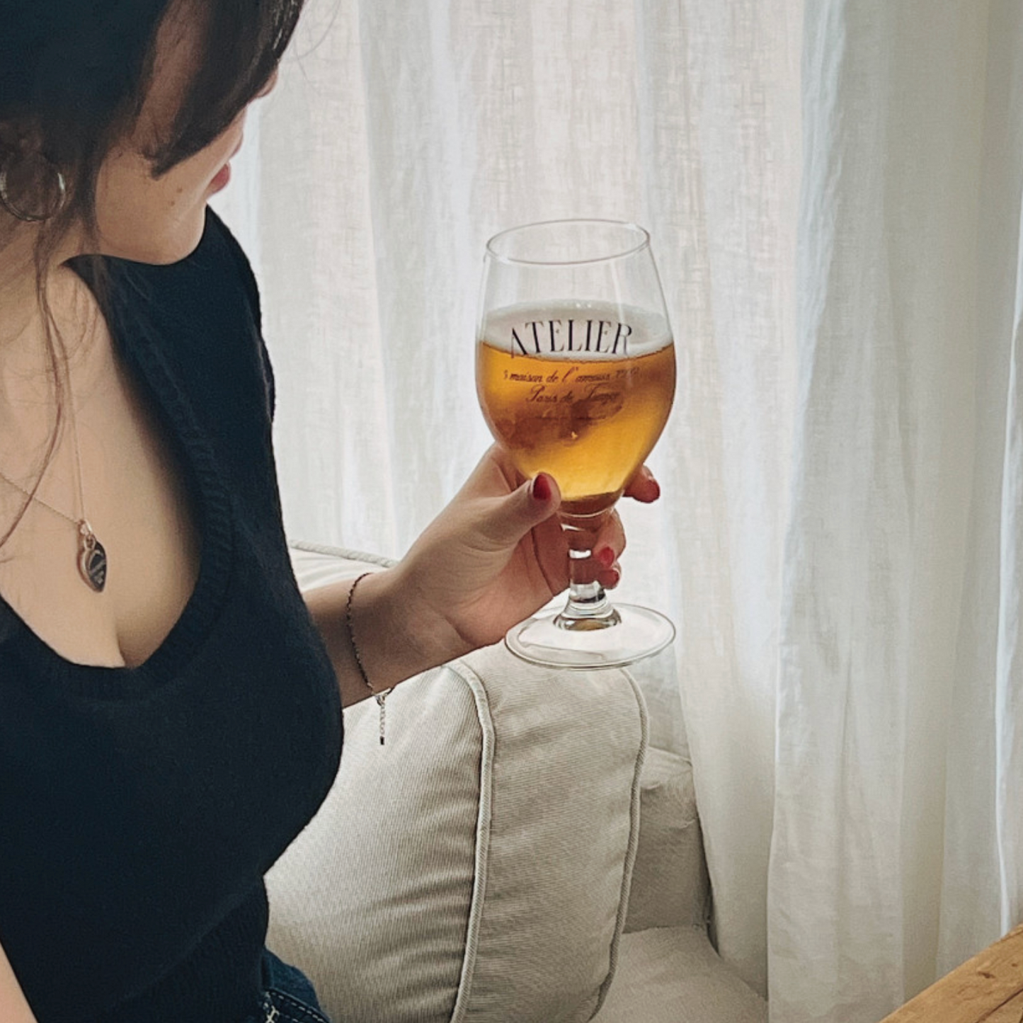 |MAMANAUBE| Atelier Glass Cup 440ml