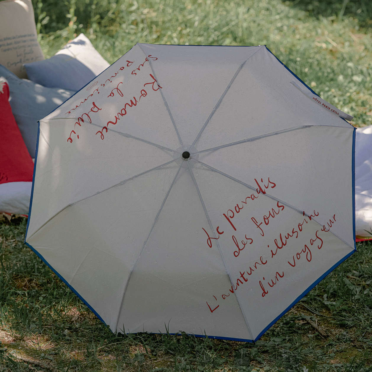 |HOTEL PARIS CHILL| Chill in Rain Umbrella (Linen)