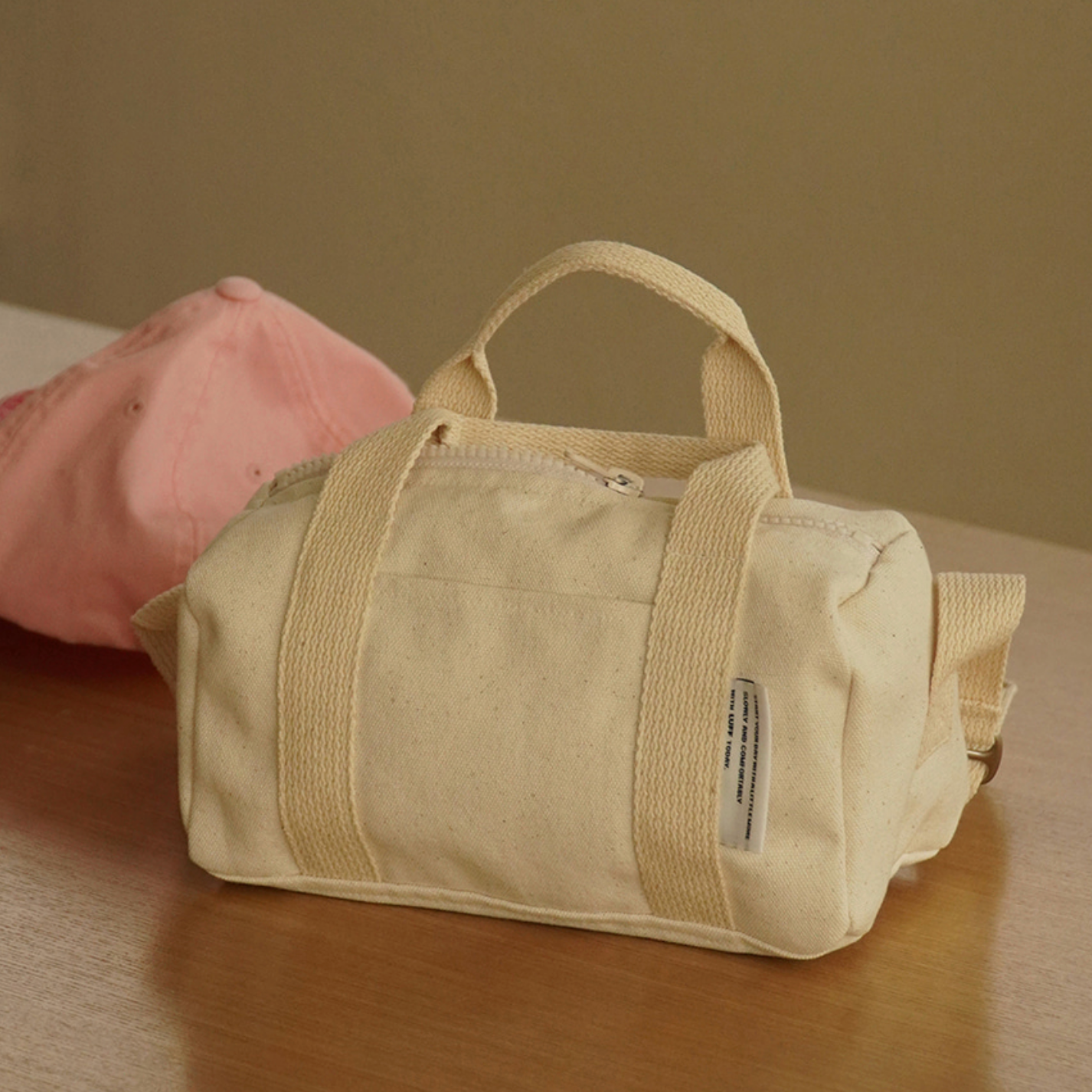 |luff| Duffle Bag (Mini Ivory)