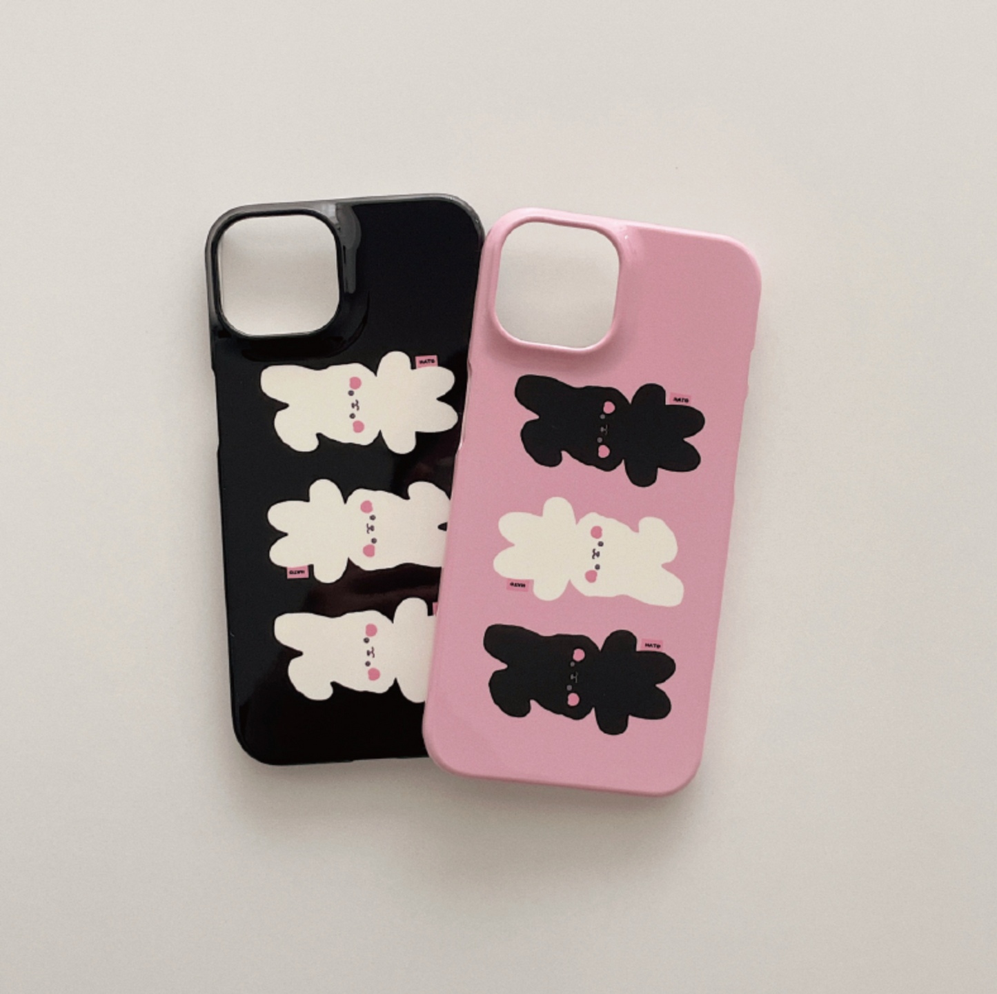 |malling booth| Three Hato Hard Case