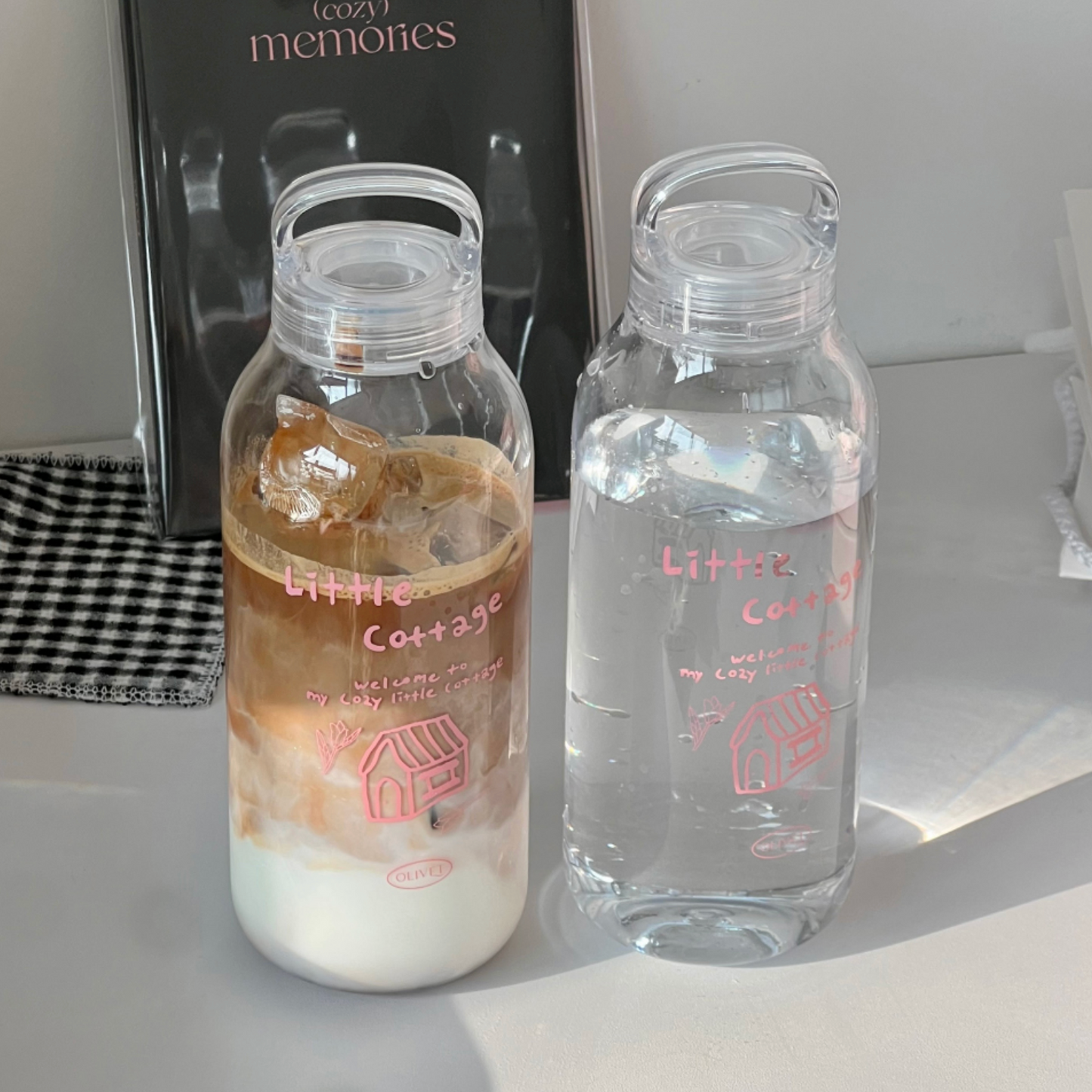 |OLIVET| KINTO Little Cottage Water Bottle 500ml