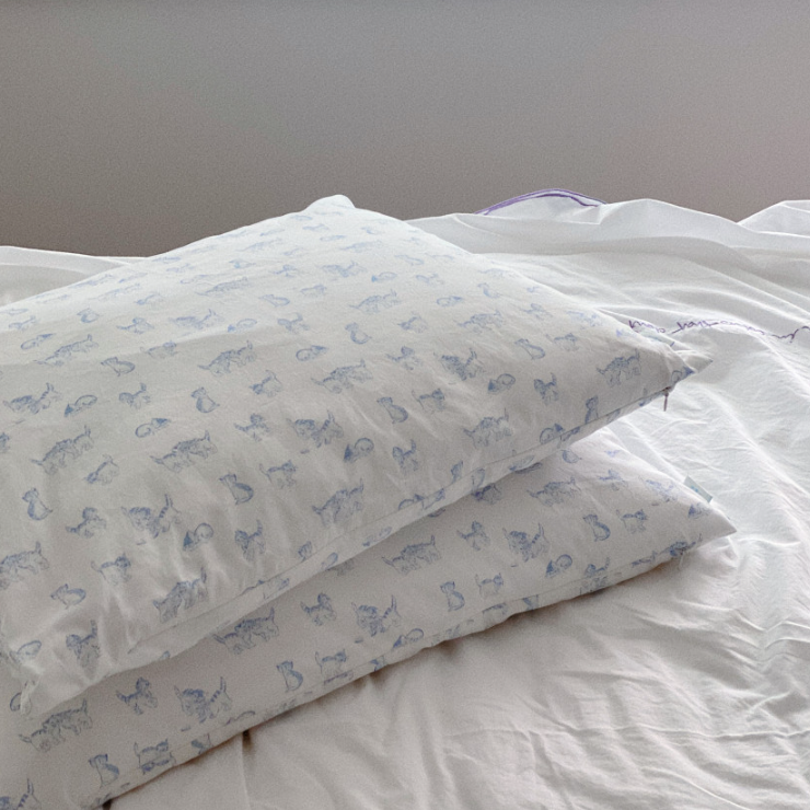 |Avofofo| Cat Cotton Pillow Cover (50x70cm)