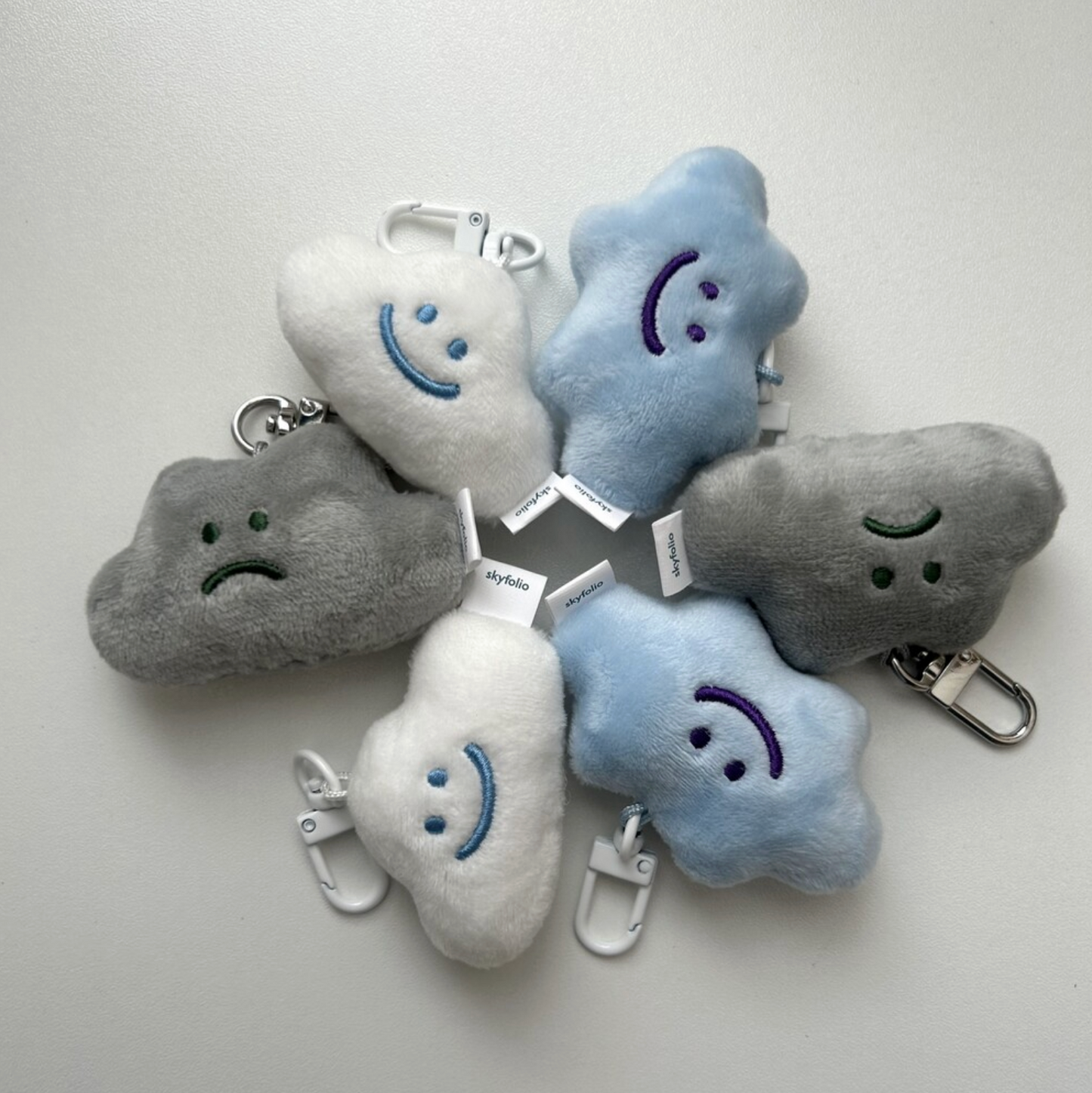 |skyfolio| Small Cloud Keyrings