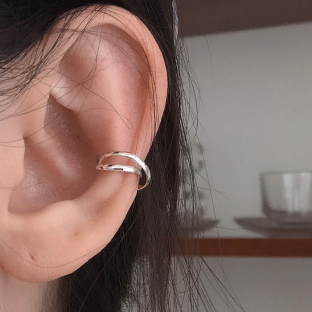 |moat| Nell Earcuff (Silver925)