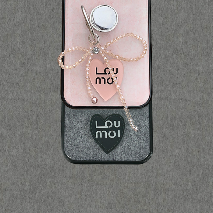 |Loumoi| Loumoi Keyring Tok - Pink Ribbon (PRE-ORDER)