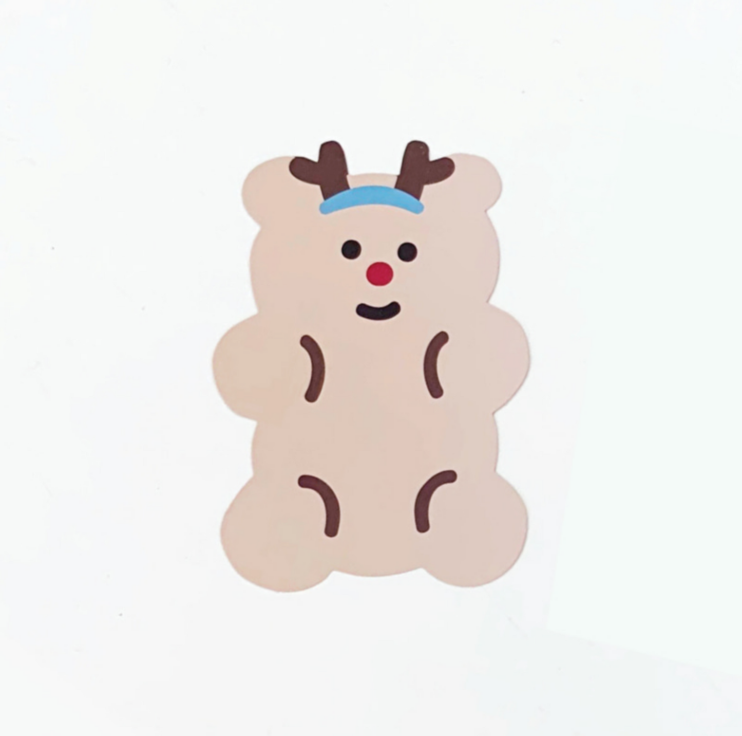 |malling booth| Rudolph Bebe Card