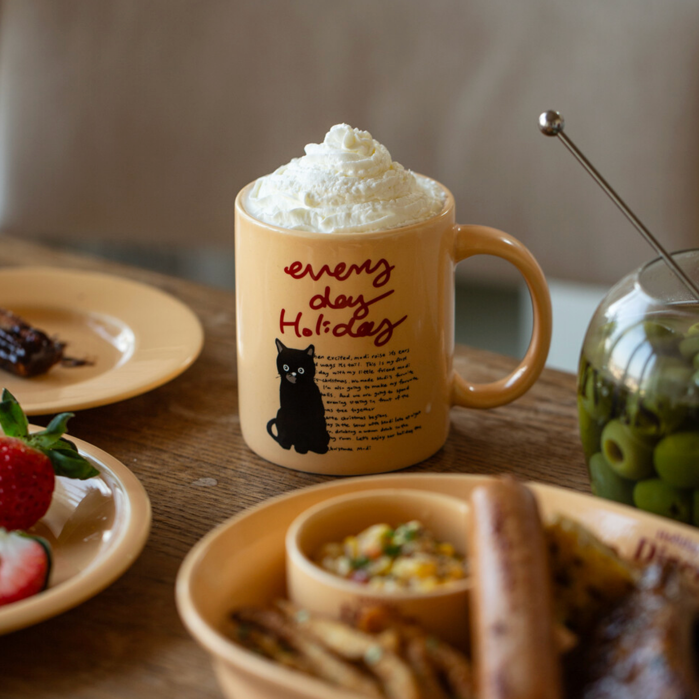 |momur| |weekend 7| Holiday mug (Cheese) 400ml