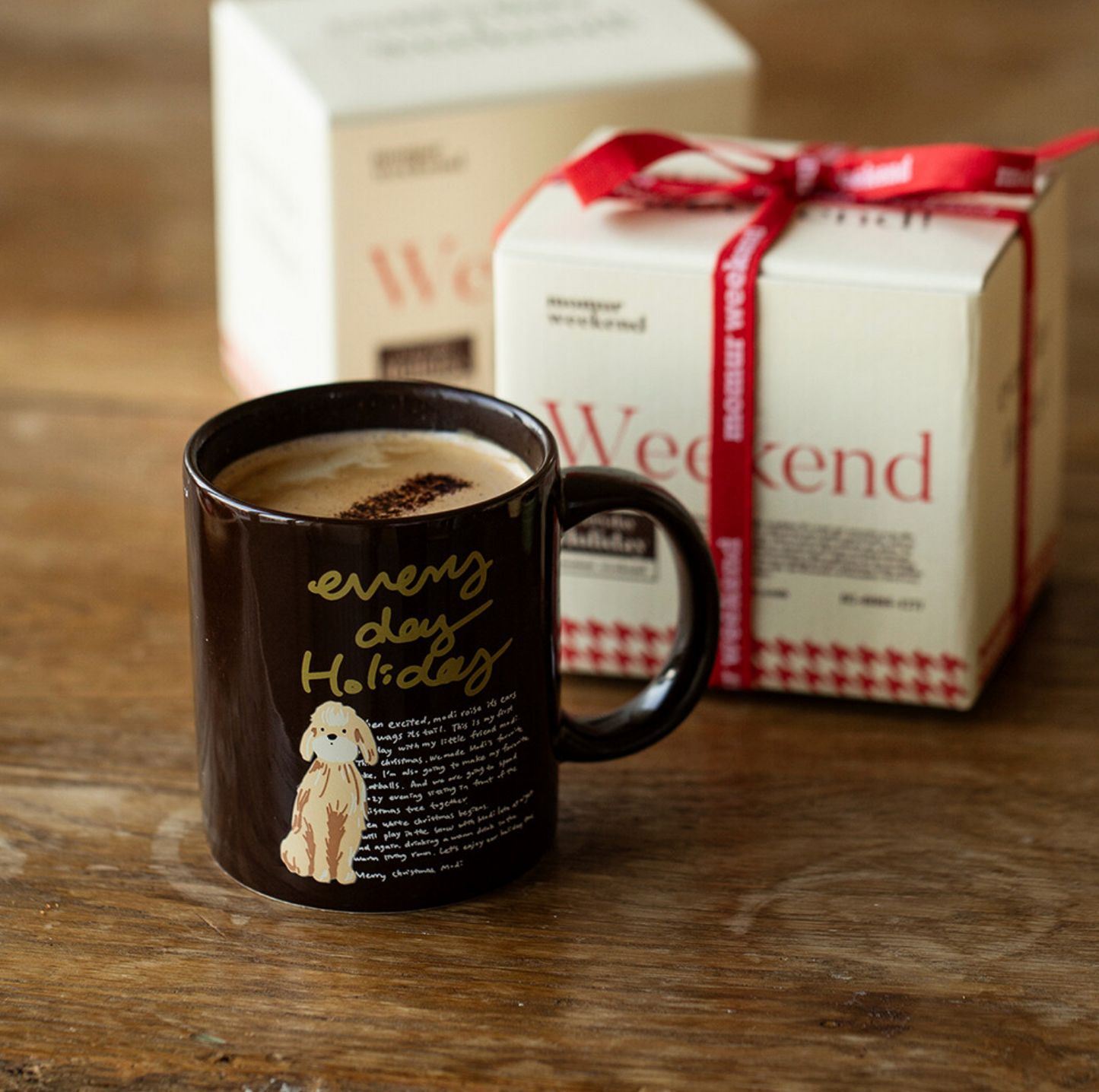 |momur| |weekend 7| Holiday mug (Choco) 400ml