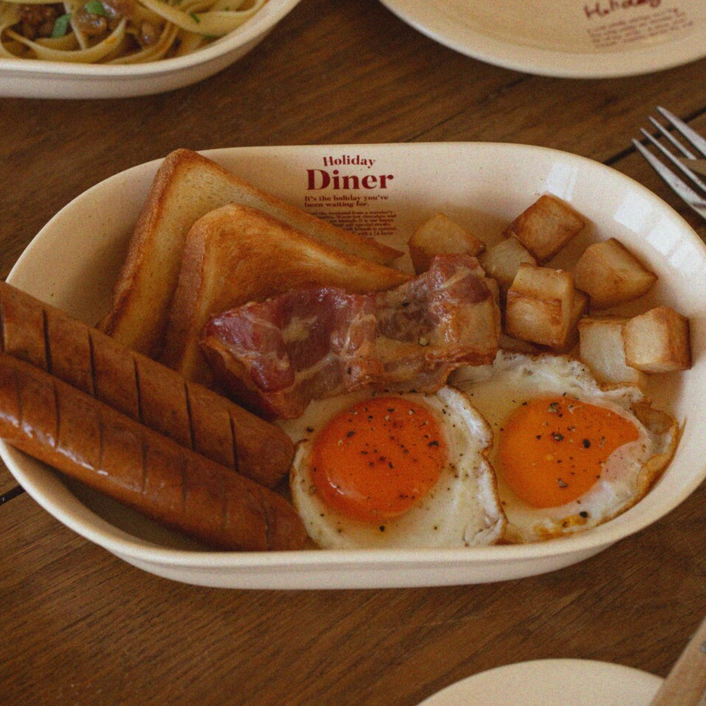 |momur| |weekend 7| Diner Oval Bowl (Butter)