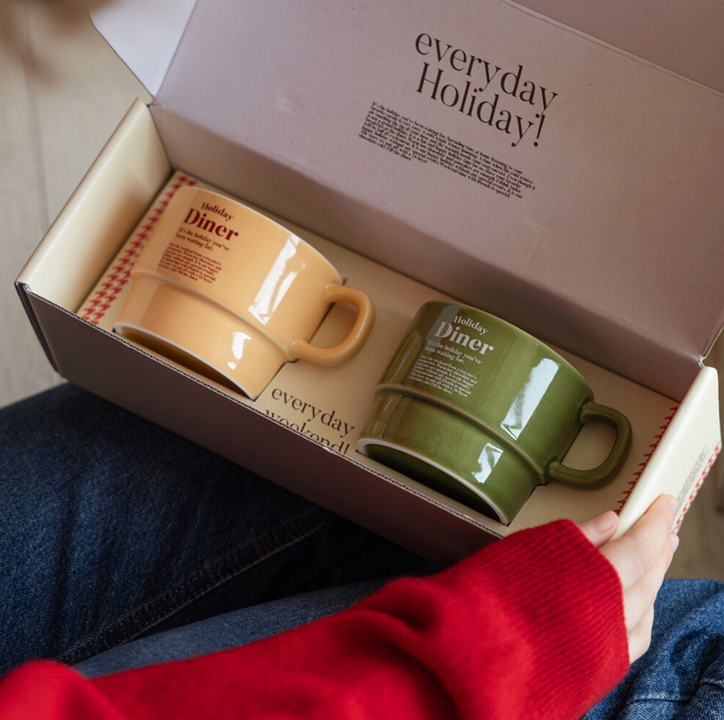 |momur| |weekend 7| Diner Cup Set (Gift)