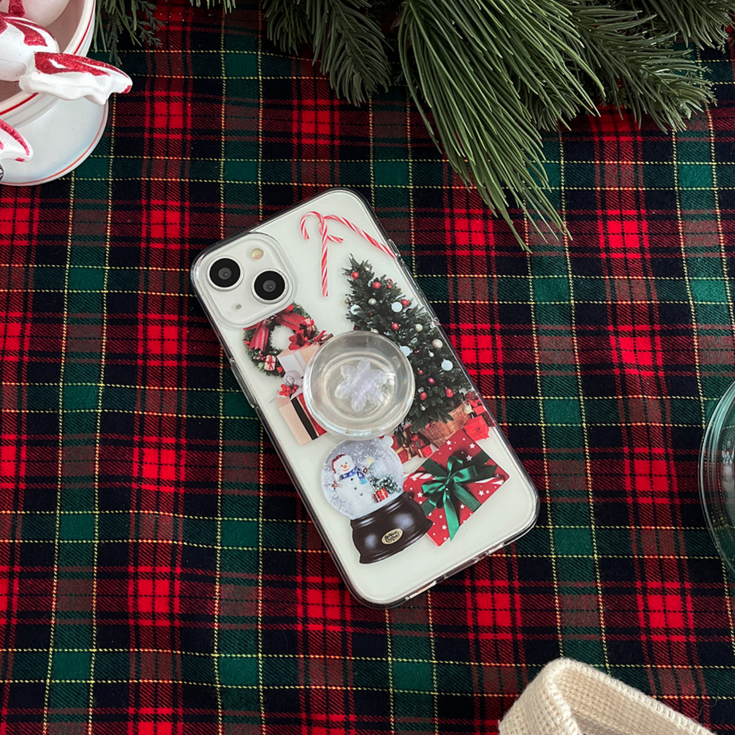 |Mademoment| Holiday Collection Design Clear Phone Case (3 Types)