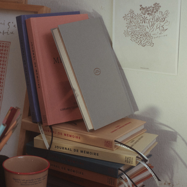 |HOTEL PARIS CHILL| `24 Old Book Diary (10colours)